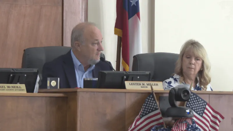 Middle Georgia residents protest Flock cameras at Macon-Bibb City Hall