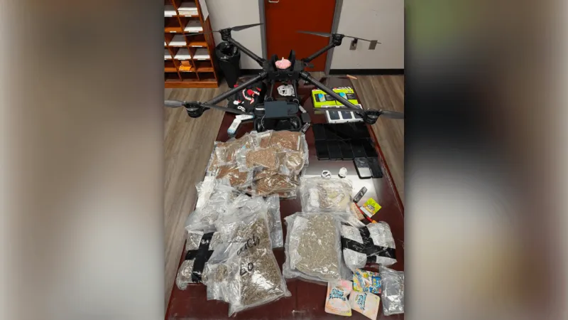 Butts County sheriff calls for change after drone with contraband is seized along I-75
