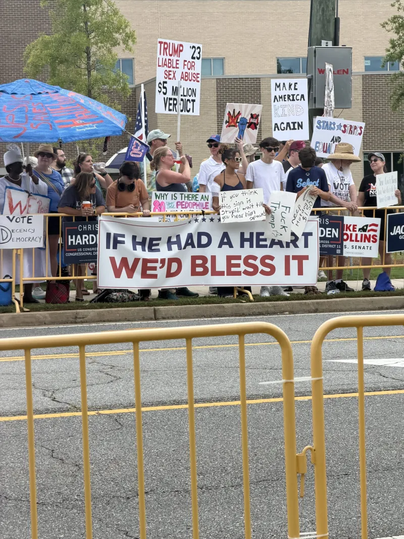 Georgia Politics continue to lead the national conversation, Trump visits Marietta