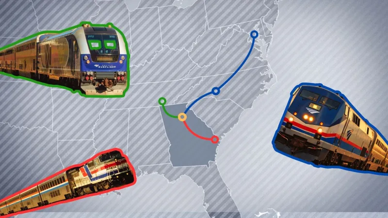 Return to its Terminus roots? Here's the status of federal rail projects that would connect Atlanta to other cities in the state and Southeast