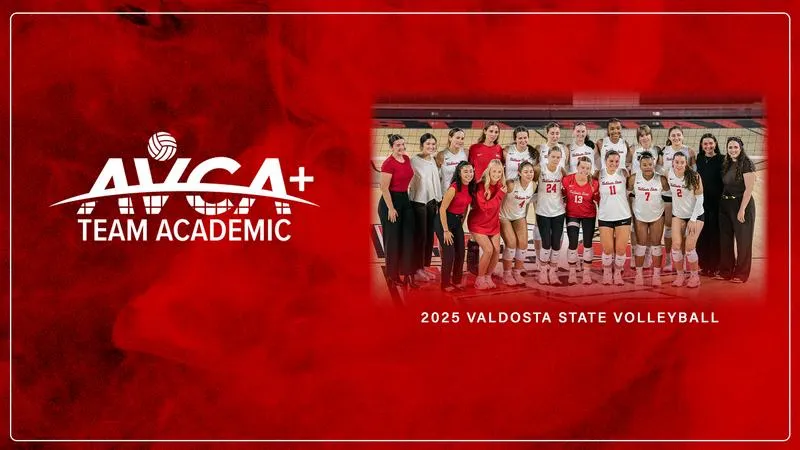 Blazers Earn AVCA's 2025-26 Team Academic Award