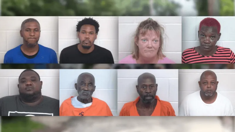Sheriff: Eight arrested in Washington County drug trafficking investigation