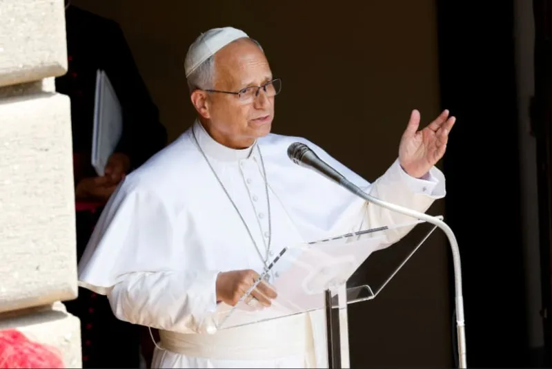 Pope Leo appeals for dialogue, diplomacy, prayers for just peace in Holy Land, Middle East