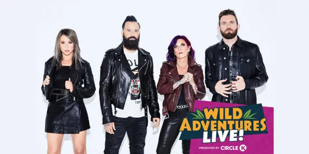 Wild Adventures welcomes Skillet for August 1 concert