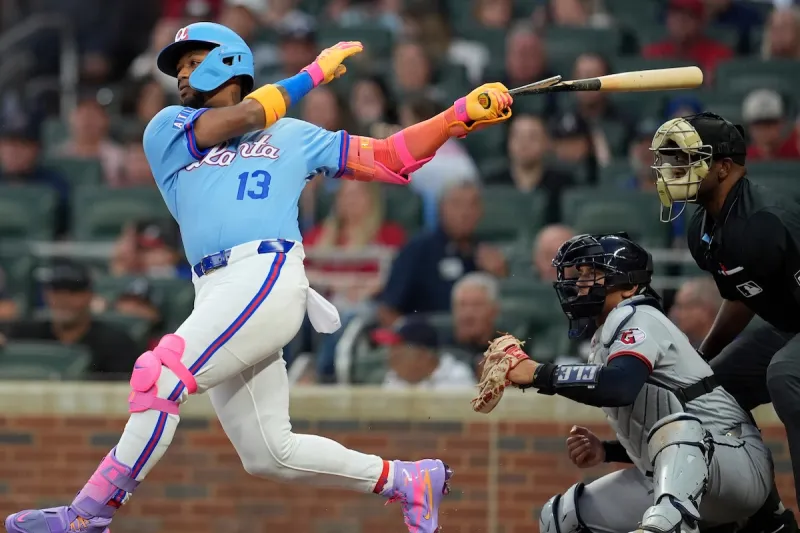 Acua returns to NL East-leading Braves after missing almost 7 weeks with left hamstring strain
