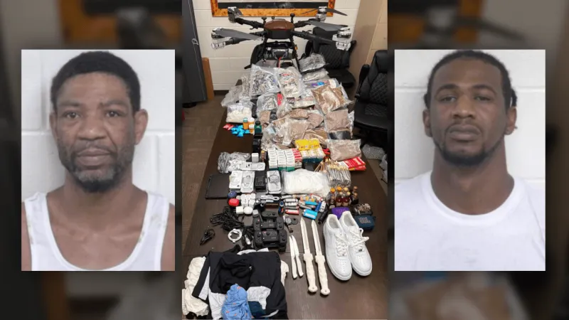 2 arrested after thwarted drone contraband drop in Washington County, sheriff says