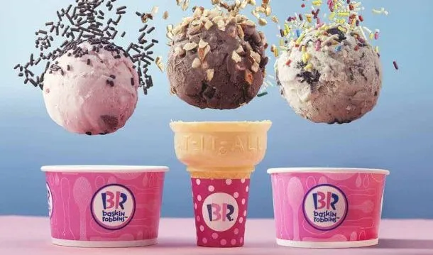 Baskin-Robbins offers the "Celebrate 31" sale on the 31st of the month