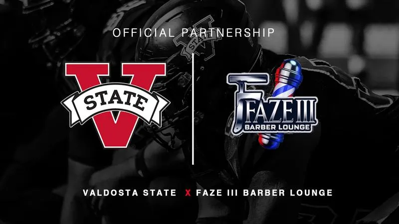 Valdosta State Athletics Announces New Partnership with Faze 3 Barber Lounge