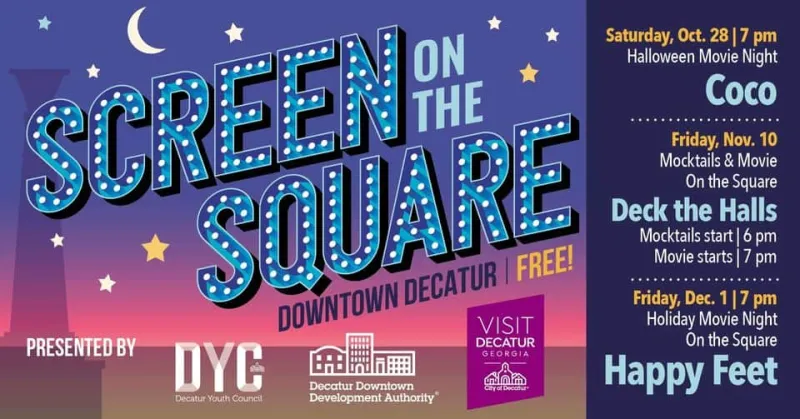 Decatur Screen on the Square: Here's the 2026 movie schedule for August thru November