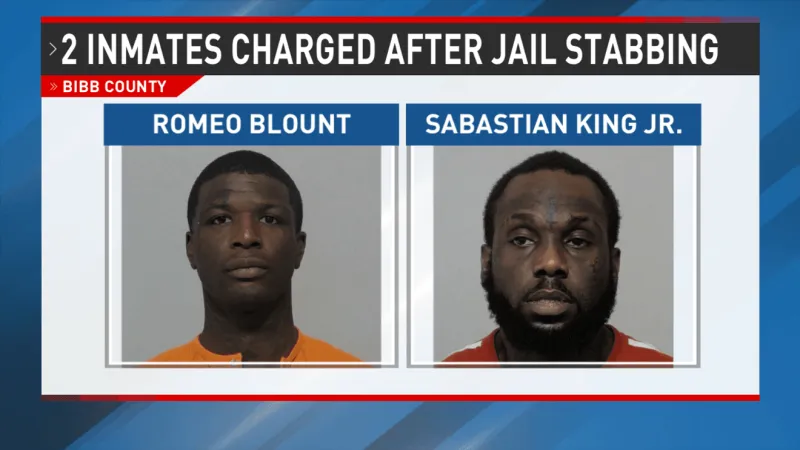 Bibb inmate faces new charges after reportedly stabbing another with homemade shanks