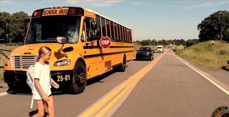 'School's Open, Drive Carefully Tour' stops in Columbus