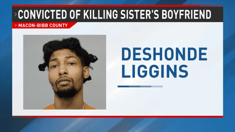 Macon man sentenced to 45 years for shooting and killing sister's boyfriend in 2022: DA