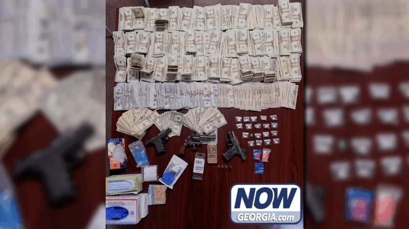 Athens man arrested as drug agents seize fentanyl, guns and $74K cash