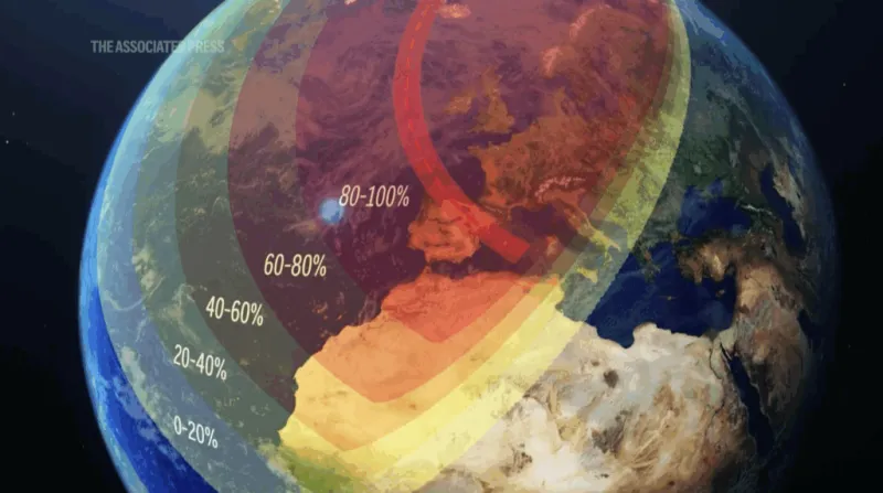 August's total solar eclipse will sweep over Spain, Iceland and Greenland