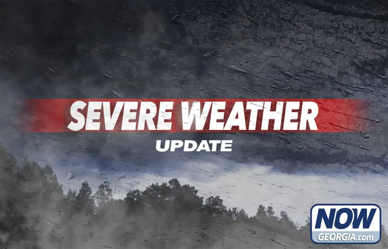 Strong thunderstorms continue across Northeast Georgia after overnight flooding concerns