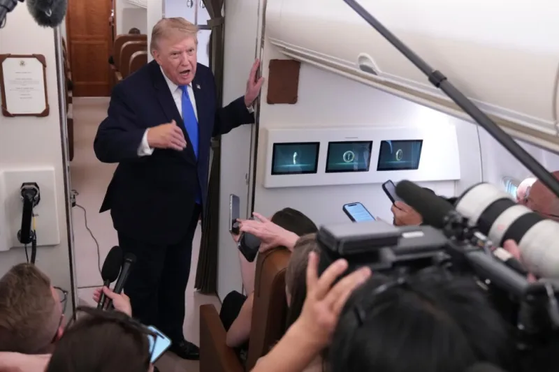 Trump says Gulf leaders' input weighed heavily in decision to hold off on ordering new Iran strikes