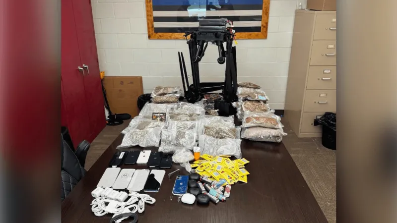 Two face multiple charges after another attempted drone drop at Washington State Prison
