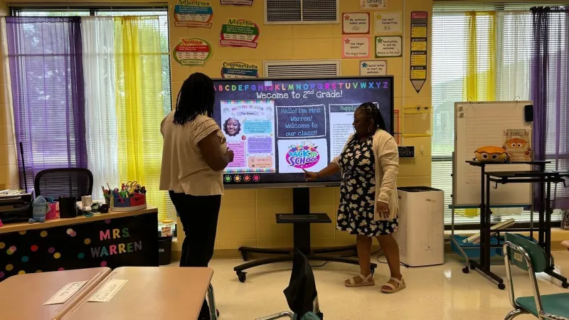 Fort Valley teacher begins school year with honor inspired by principal's support