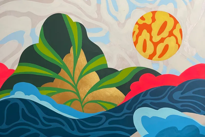 Atlanta painter Vanna Black's first solo exhibition arrives this month at Cat Eye Creative