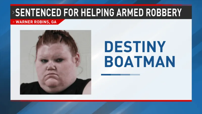 'A calculated setup' | Woman sentenced for aiding in 2024 robbery at Warner Robins hotel