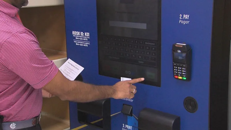 Macon-Bibb unveils Georgia's first I3 Verticals tag renewal kiosk at Shoppers Value Foods