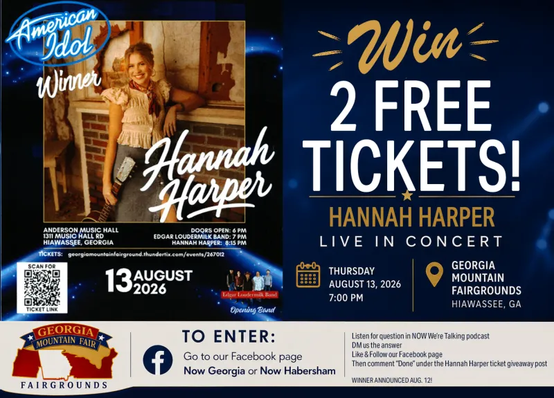 Win tickets to see American Idol winner Hannah Harper live in concert!