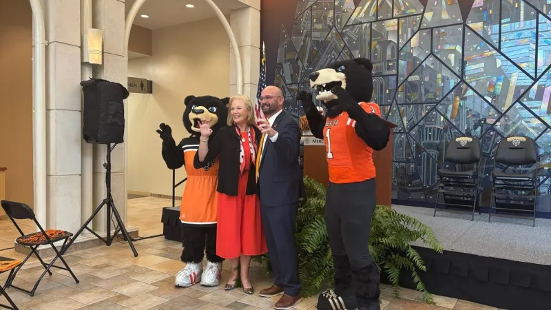 Mercer University holds FCS Kickoff press conference ahead of historic game