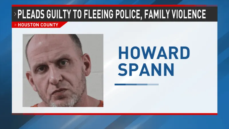 DA: Man pleads guilty to family violence, leading Houston Co. deputies on high-speed chase