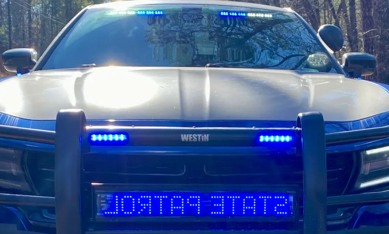Habersham sheriff's vehicle struck in 4-way stop crash; injuries reported