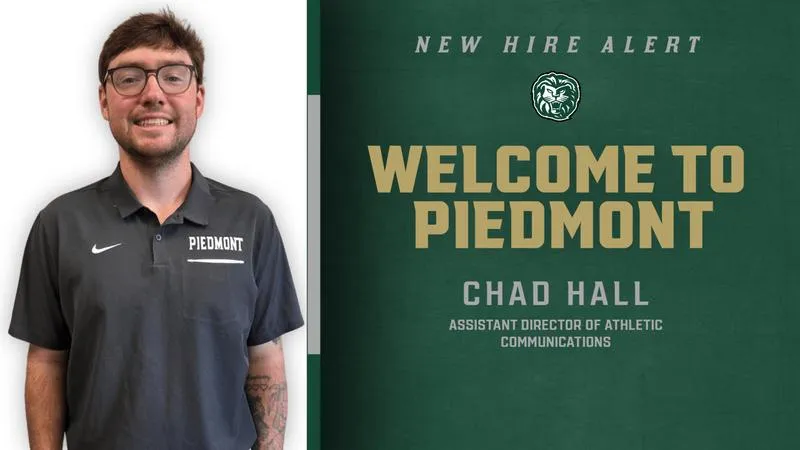 Chad Hall Returns to Piedmont Athletic Communications Department