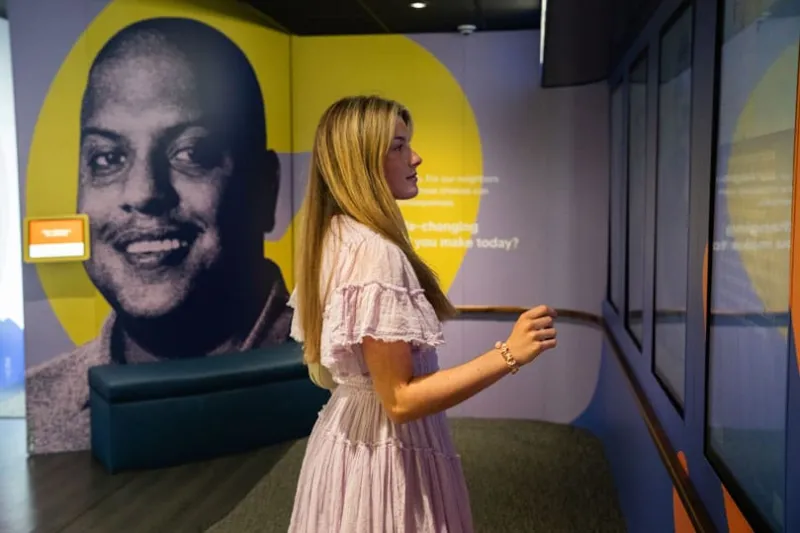 Catholic Charities' work showcased in 'People of Hope' traveling museum