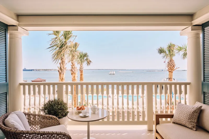 The Cooper, Charleston's only waterfront hotel, is a harborside haven