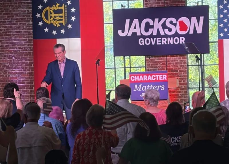 Jackson pitches affordability and economic opportunity in bid for governor