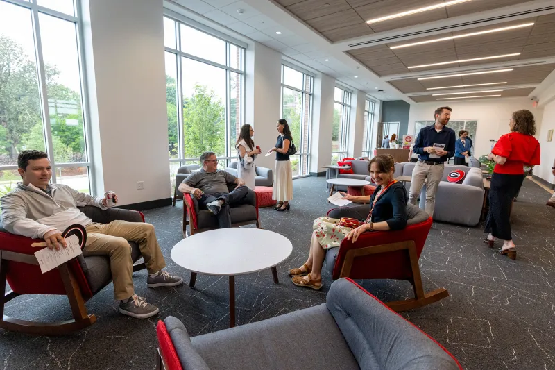Spaces open, building projects reach milestones