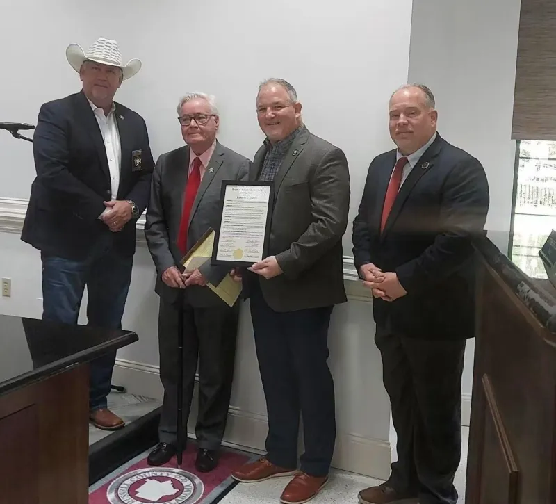 Russell County Commission honors legendary prosecutor Ken Davis