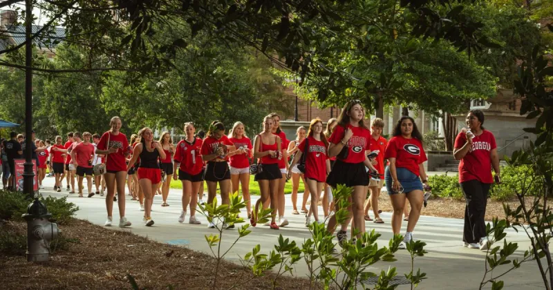 UGA welcomes students with week of events