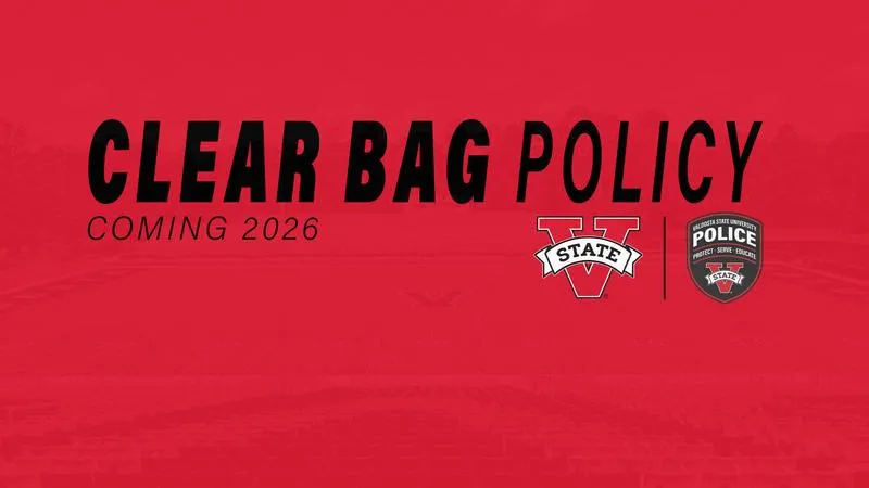 Valdosta State Athletics Announce Clear Bag Policy at Home Athletic Events