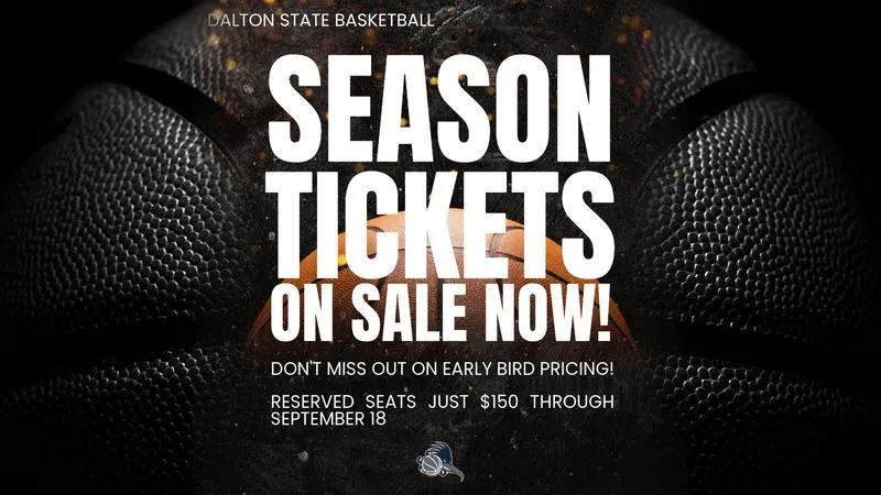 Dalton State Men's Basketball Season Tickets Now on Sale