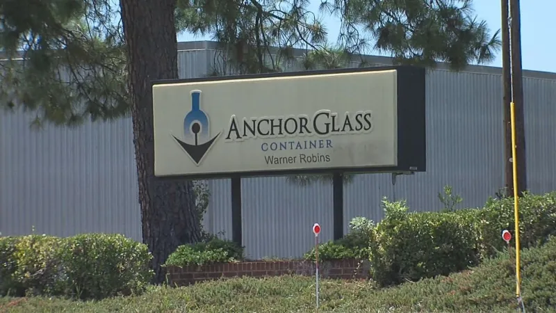 DEVELOPING | Anchor Glass to shut Warner Robins plant permanently, cutting 168 jobs