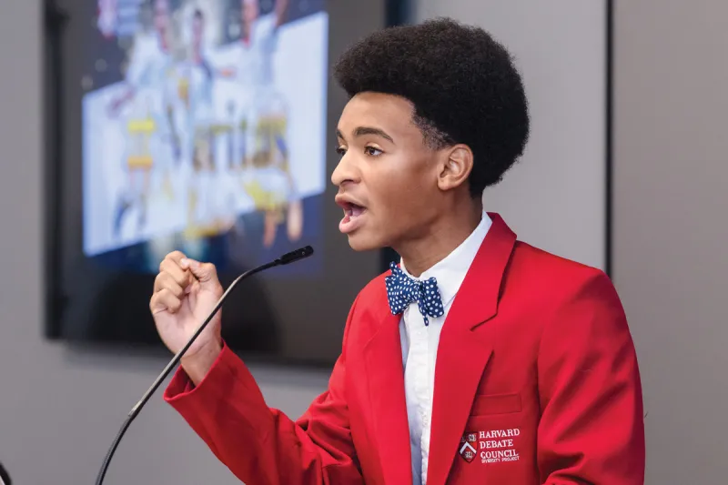 The debate program that's sending underserved Atlanta students to Harvard