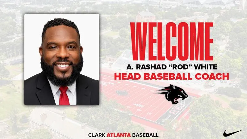 A. Rashad White Named 10th Head Baseball Coach in Program History