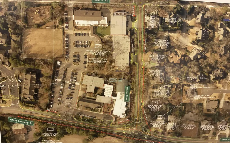 100 residents protest Windsor Parkway path, roundabout with loss of 200 trees