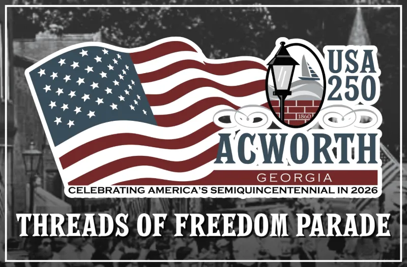 Acworth celebrates America's 250th birthday with the Threads of Freedom Parade on Sept. 12th