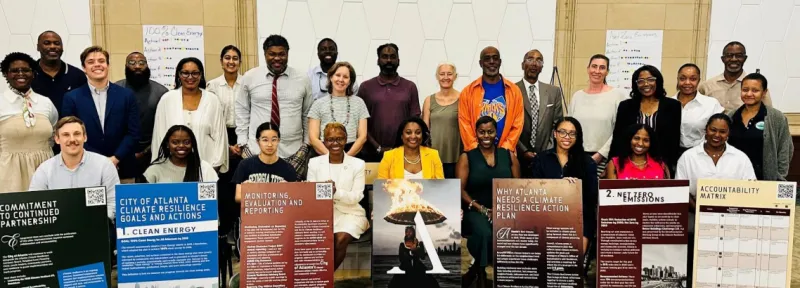 The Mayor's Office of Sustainability and Resilience hosts "Climate Resilient ATL" advisory board meeting
