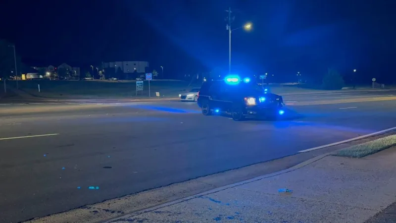 Motorcyclist ejected, sent to hospital after high-speed crash on S. Houston Lake Road