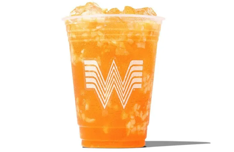 Whataburger: Get a FREE Summer Peach Whatafresher drink on Tuesday (rewards account required)