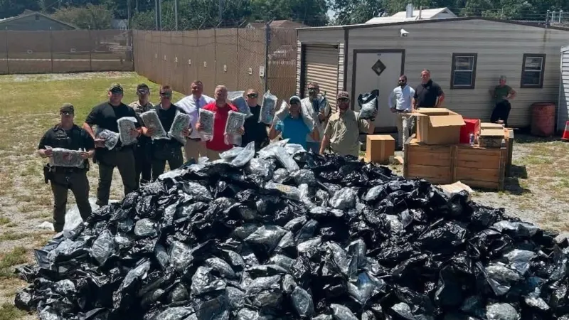 Butts County Sheriff's Office intercepts 1,800 pounds of marijuana in massive drug bust