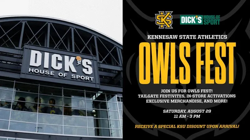 Owls Fest Set for Saturday at DICK'S House of Sport in Kennesaw