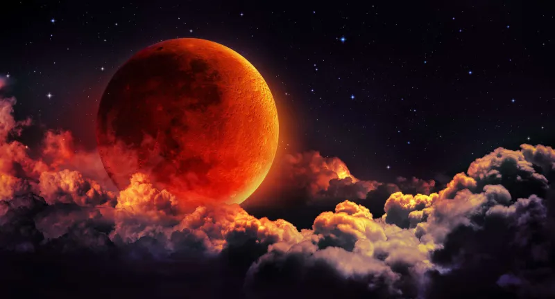 See the partial lunar eclipse & blood moon on Thursday --- from home or at a FREE viewing party at Fernbank