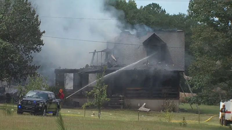 6-year-old boy helps save family during house fire on Sgoda Road in Twiggs County